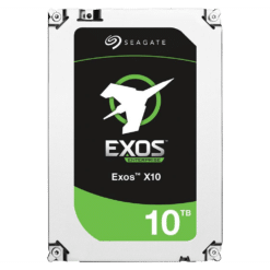 Seagate Exos X10 10TB Enterprise, SATA 6Gb/s, 256MB Cache, 7200RPM HDD, 3.5", 512e