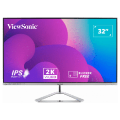 Viewsonic VX3276-MHD-2K 32", IPS Display, 2560x1440, HDMI, DisplayPort, Mini DP 75Hz