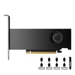 NVIDIA RTX 2000 Ada, 16GB, 4 x Mini DP