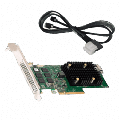 LSI MegaRAID SAS 9560-8I, 8 Port 12Gb/s, SAS/SATA RAID Controller, PCIe x8, RAID 0/1/5/6/10/60 + Cable (SlimSAS to 2 x MiniSASHD)